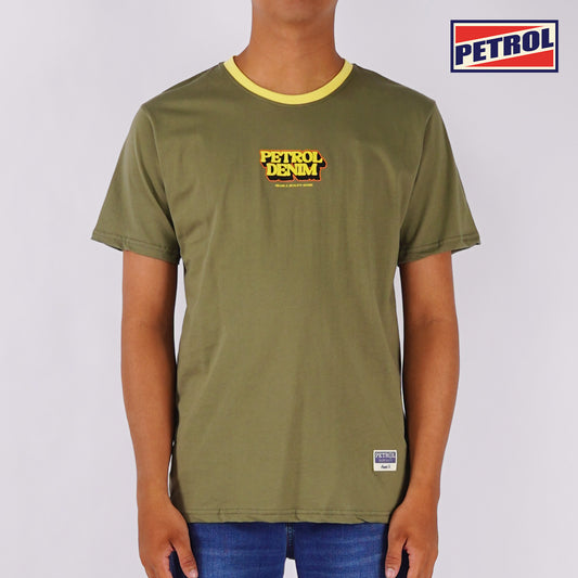 Petrol Men's Basic Tees Slim Fitting 177128-U (Fatigue)