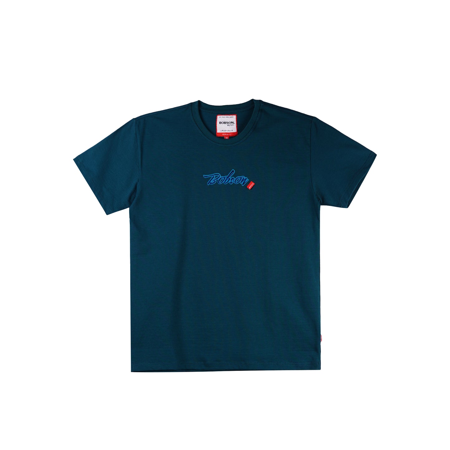 Bobson Japanese Men's Basic Tees Slim Fit 165774 (Teal)