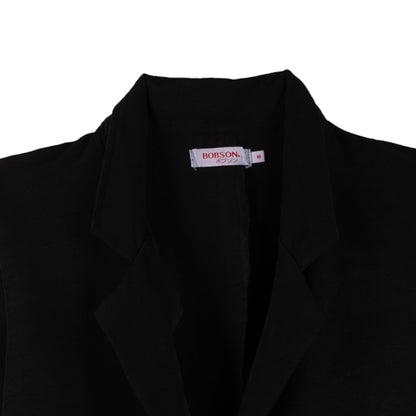 Bobson Japanese Ladies Basic Jacket Regular Fit 158465 (Black)