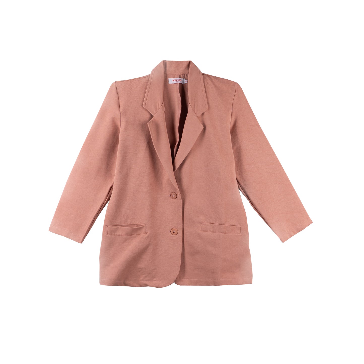 Bobson Japanese Ladies Basic Jacket Regular Fit 158465 (Coral)