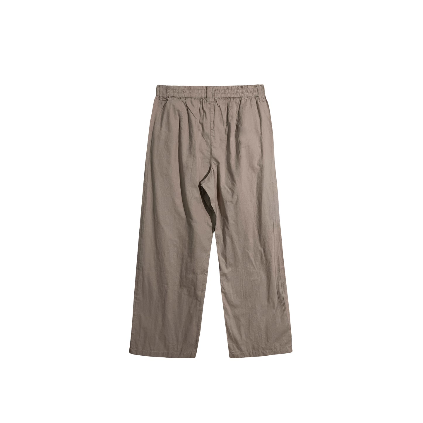 Bobson Japanese Ladies Basic Non-Denim Wide Leg Pants 176330 (Light Beige)