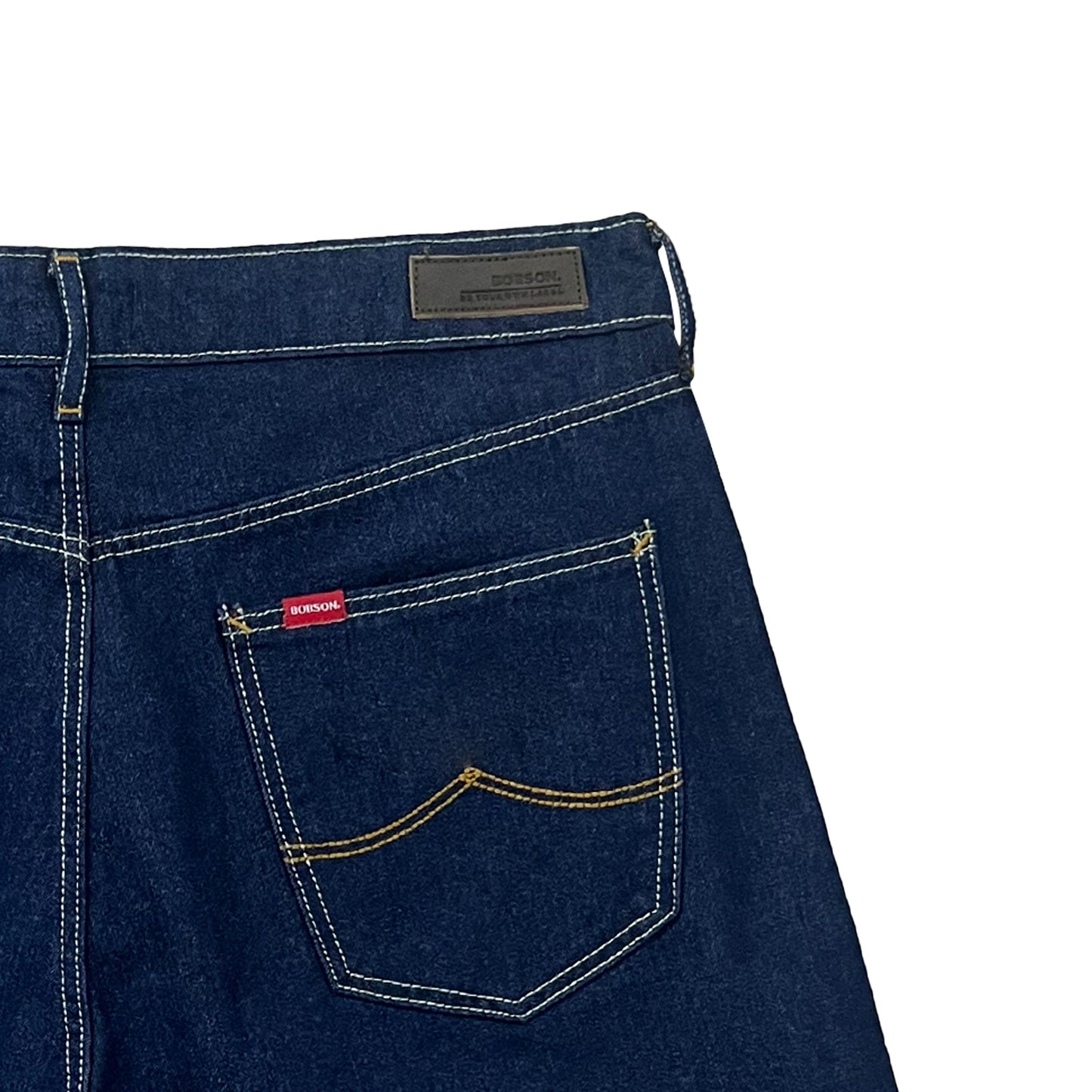 Bobson Japanese Ladies Basic Denim Skort 175966 (Dark Shade)