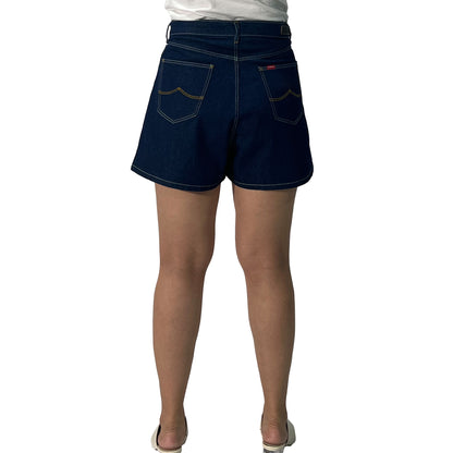 Bobson Japanese Ladies Basic Denim Skort 175966 (Dark Shade)