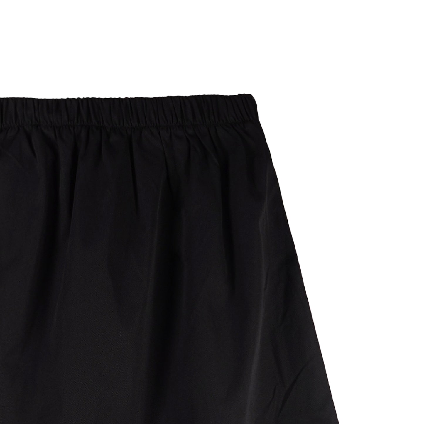 Bobson Japanese Ladies Basic Non-Denim Long Skirt 180658 (Black)