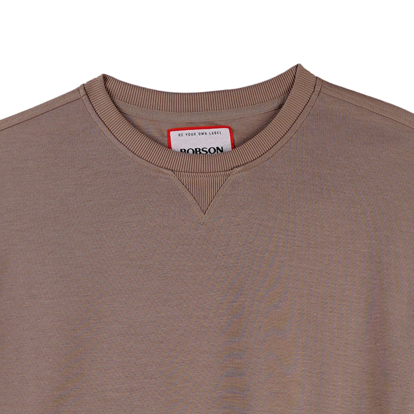 Bobson Japanese Men's Basic Tees Regular Fit 175885-U (Brown)