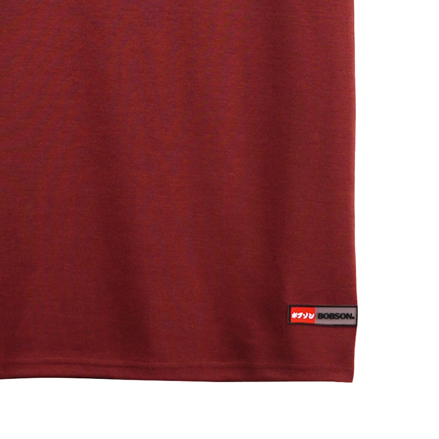 Bobson Japanese Men's Basic Tees Regular Fit 175885-U (Maroon)