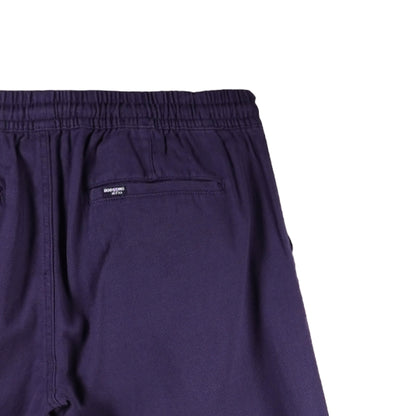 Bobson Japanese Men's Basic Non-Denim Trouser Pants Mid Waist 176076 (Navy)