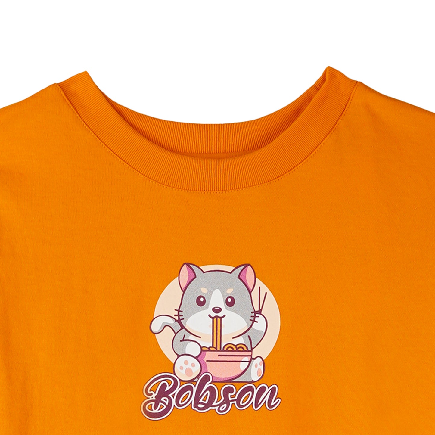 Bobson Japanese Ladies Basic Tees Boxy Fit 175409-U (Yellow Gold)