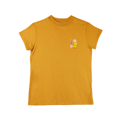 Bobson Japanese Ladies Basic Tees Regular Fit 175415-U (Yellow)