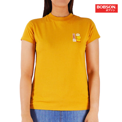 Bobson Japanese Ladies Basic Tees Regular Fit 175415-U (Yellow)