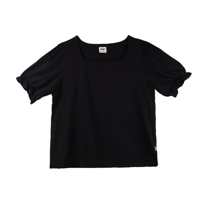 Stylistic Mr. Lee Ladies Basic Tees Boxy Fit 157086-U (Black)