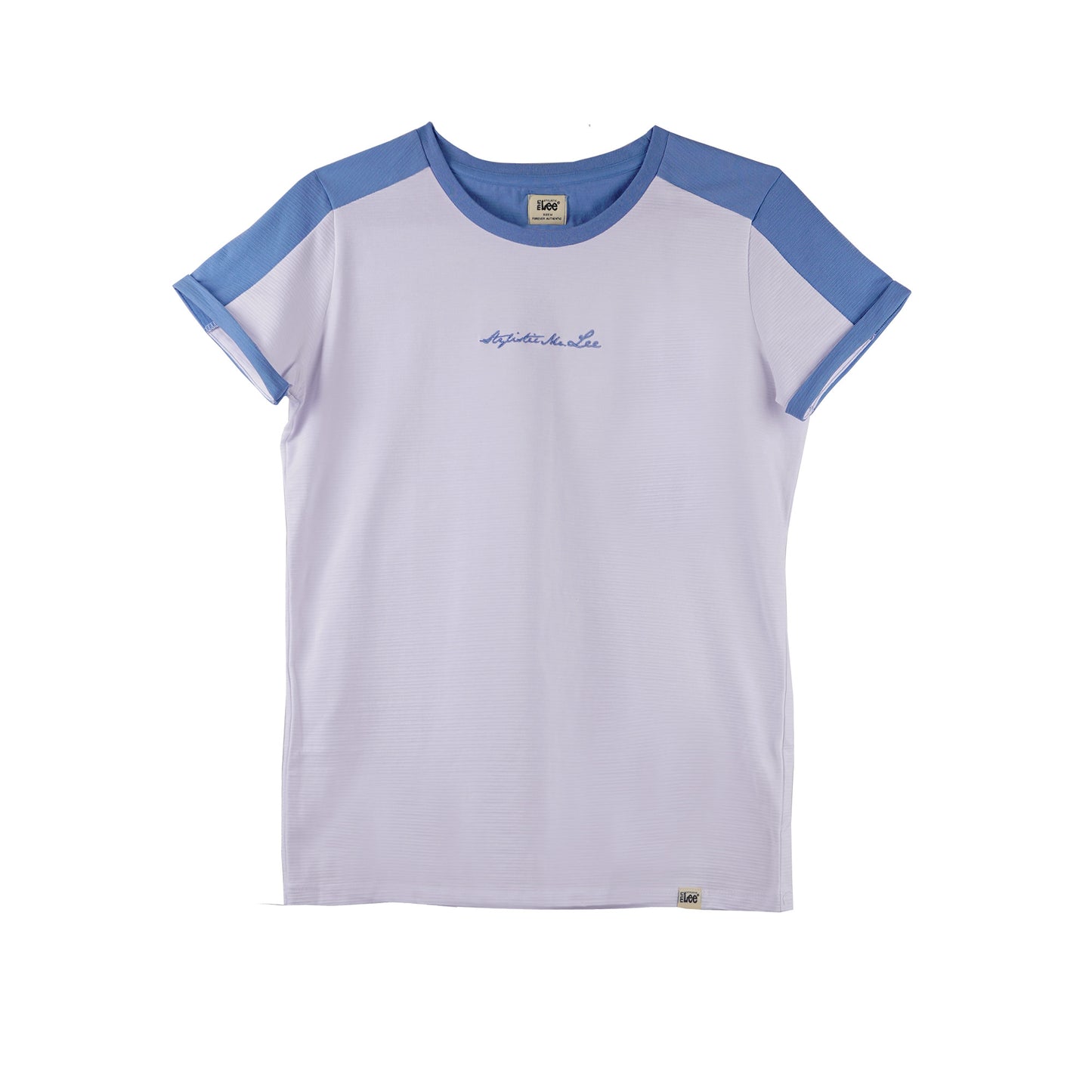 Stylistic Mr. Lee Ladies Basic Tees Regular Fit 130089 (Blue)