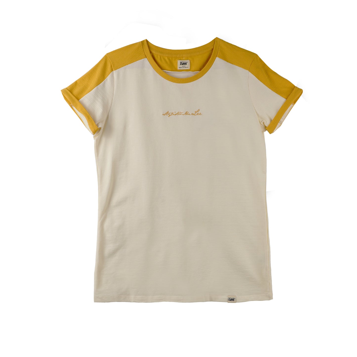 Stylistic Mr. Lee Ladies Basic Tees Regular Fit 130089 (Yellow)