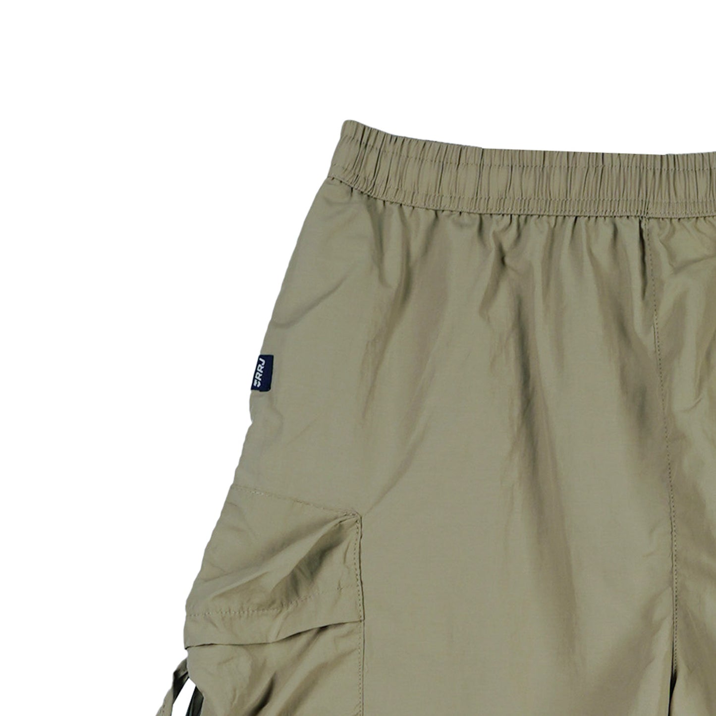RRJ Ladies Basic Non-Denim Cargo Shorts 180580 (Beige)