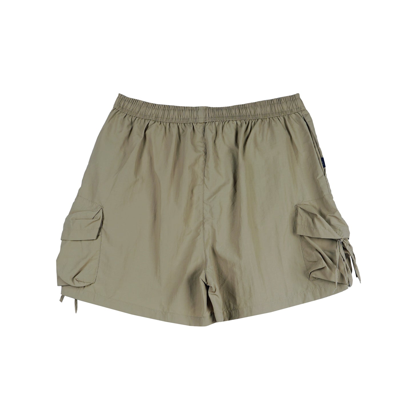 RRJ Ladies Basic Non-Denim Cargo Shorts 180580 (Beige)
