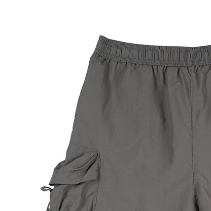 RRJ Ladies Basic Non-Denim Cargo Shorts 180580 (Gray)