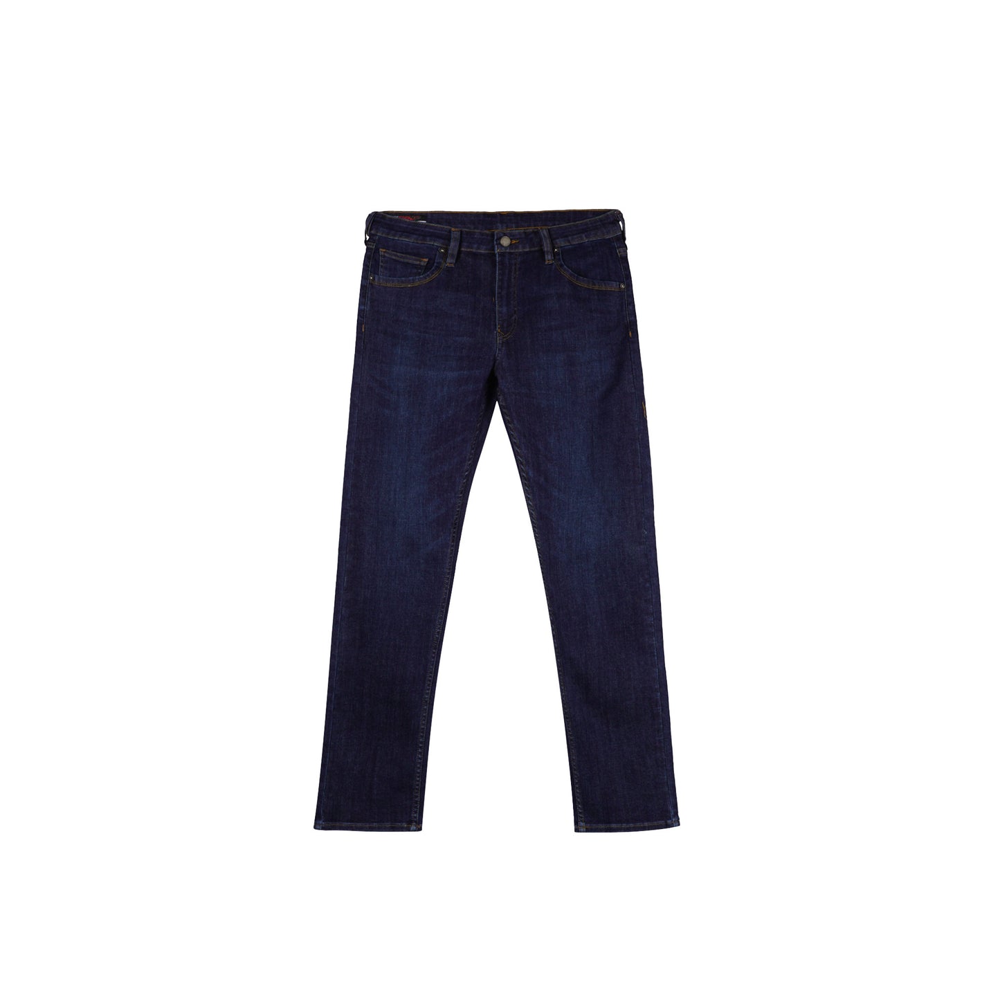 RRJ Men's Basic Denim Pants Superskinny Fitting Mid-Rise 179592 (Dark Shade)