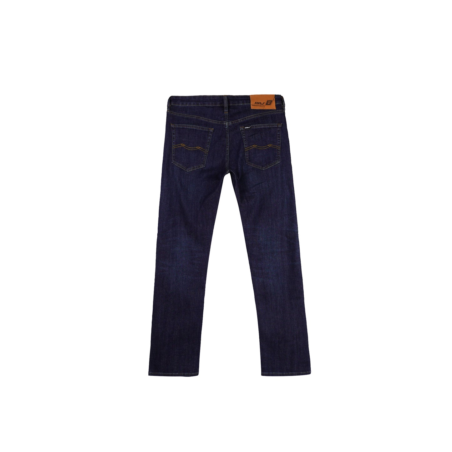 RRJ Men's Basic Denim Pants Superskinny Fitting Mid-Rise 179592 (Dark Shade)