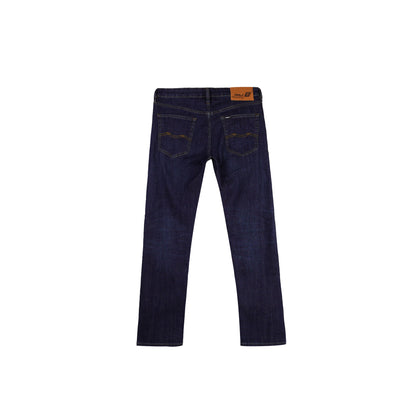 RRJ Men's Basic Denim Pants Superskinny Fitting Mid-Rise 179592 (Dark Shade)