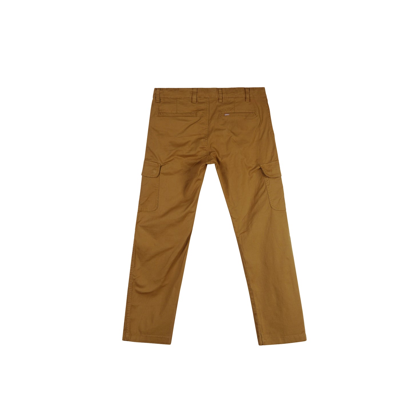 RRJ Men's Basic Non-Denim Cargo Pants Mid-Rise Fitting 176849 (Brown)