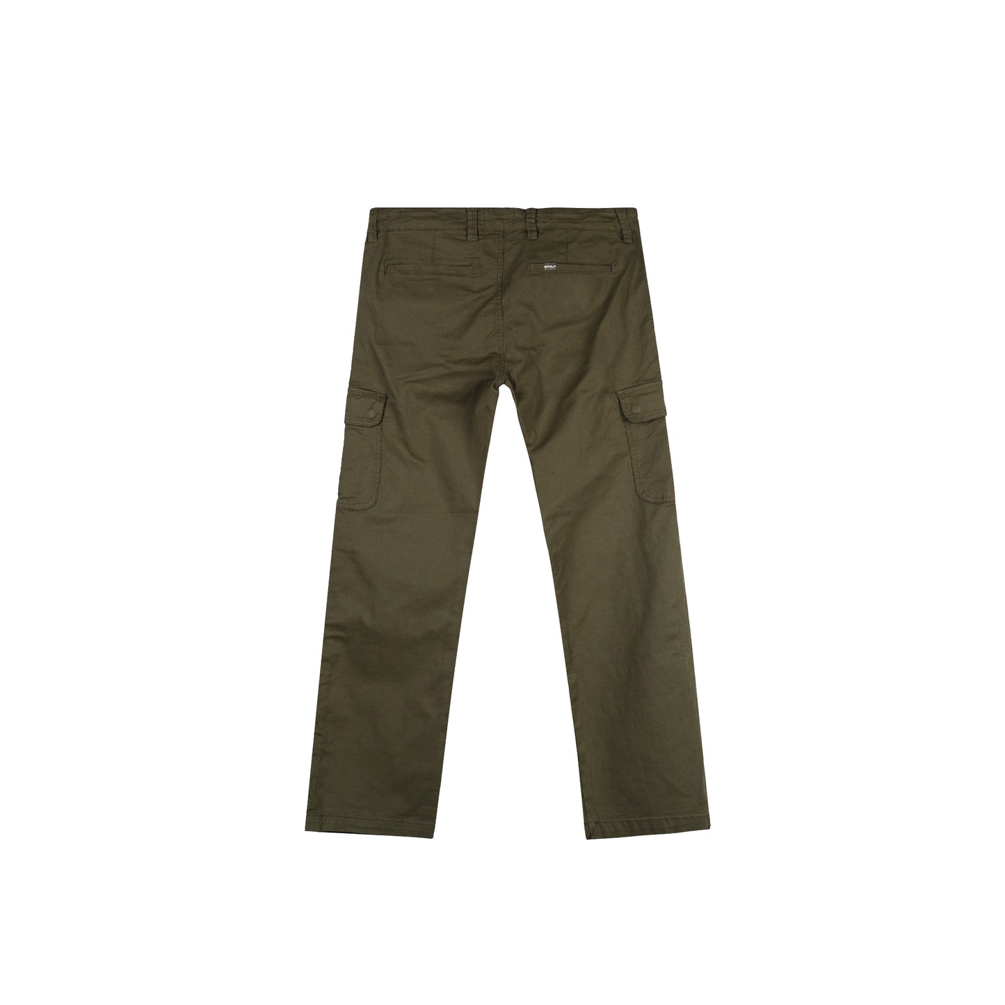 RRJ Men's Basic Non-Denim Cargo Pants Mid-Rise Fitting 176838 (Olive)