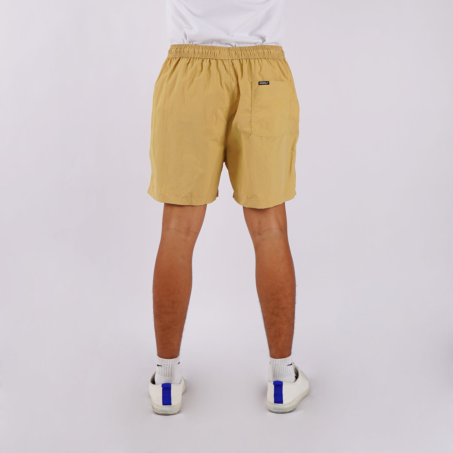 RRJ Men's Basic Non-Denim Board Short 171759 (Khaki)