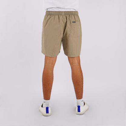 RRJ Men's Basic Non-Denim Board Short 171759 (Taupe)