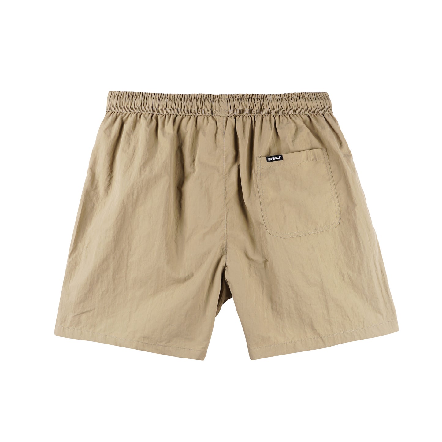 RRJ Men's Basic Non-Denim Board Short 171759 (Taupe)