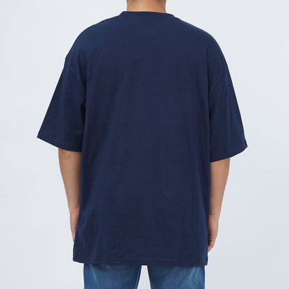 Stylistic Mr. Lee Men's X Justice League Basic Tees Oversized Fitting 167720 (Navy)