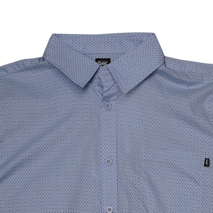 Stylistic Mr. Lee Men's Basic Woven Shirt Semi Body Fit 168889 (Light Blue)