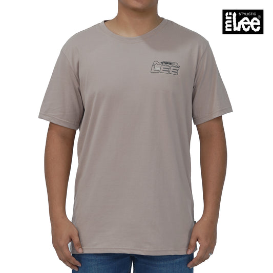 Stylistic Mr. Lee Men's Basic Tees Semi Body Fit 176953-U (Sphinx)