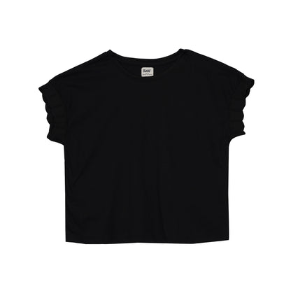 Stylistic Mr. Lee Ladies Basic Tees Relaxed Fit 157096-U (Black)