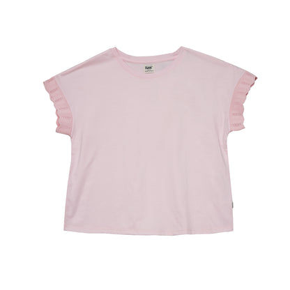 Stylistic Mr. Lee Ladies Basic Tees Relaxed Fit 157096-U (Pink)