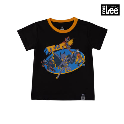 Stylistic Mr. Lee X Justice League Children's Wear Toddler Basic Tees Regular Fit 166104-U (Black)