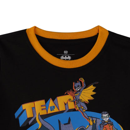 Stylistic Mr. Lee X Justice League Children's Wear Toddler Basic Tees Regular Fit 166104-U (Black)