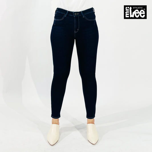 Stylistic Mr. Lee Ladies Basic Denim Pants Super Skinny 175234-U (Dark Shade)