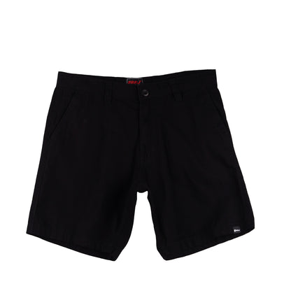RRJ Men's Basic Non-Denim Tapered Short Mid-Rise 175605 (Black)