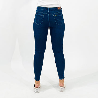 Stylistic Mr. Lee Ladies Basic Denim Pants Super Skinny 174910-U (Medium Shade)