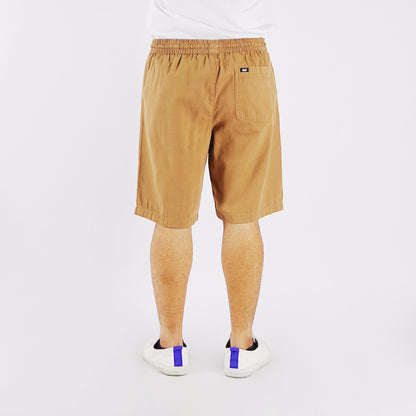 Stylistic Mr. Lee Men's Basic Non-Denim Jogger Short Mid Waist 175665 (Brown)