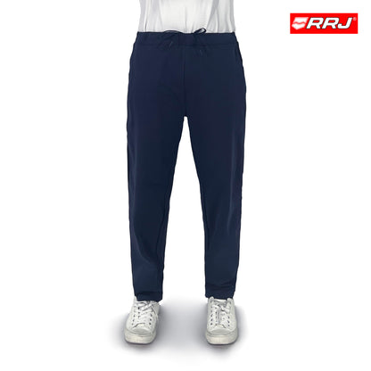 RRJ Men's Basic Non-Denim Jogger Pants  Mid-Rise 182475 (Blue)