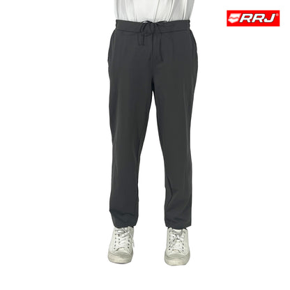 RRJ Men's Basic Non-Denim Jogger Pants  Mid-Rise 182475 (Dark Gray)