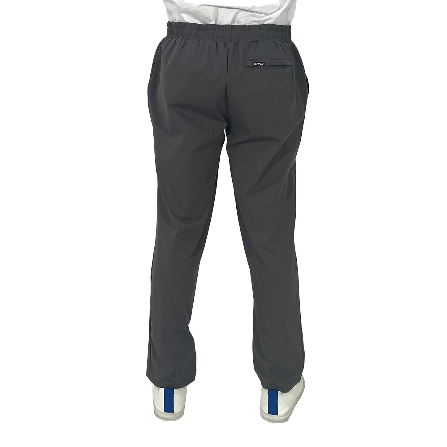 RRJ Men's Basic Non-Denim Jogger Pants  Mid-Rise 182475 (Dark Gray)