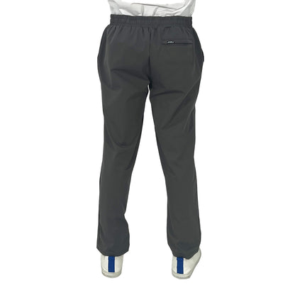 RRJ Men's Basic Non-Denim Jogger Pants  Mid-Rise 182475 (Dark Gray)
