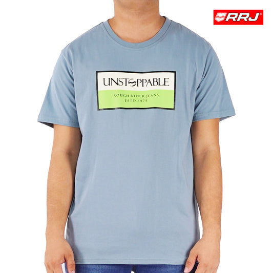 RRJ Men's Basic Tees Semibody Fitting 176161-U (Citadel)