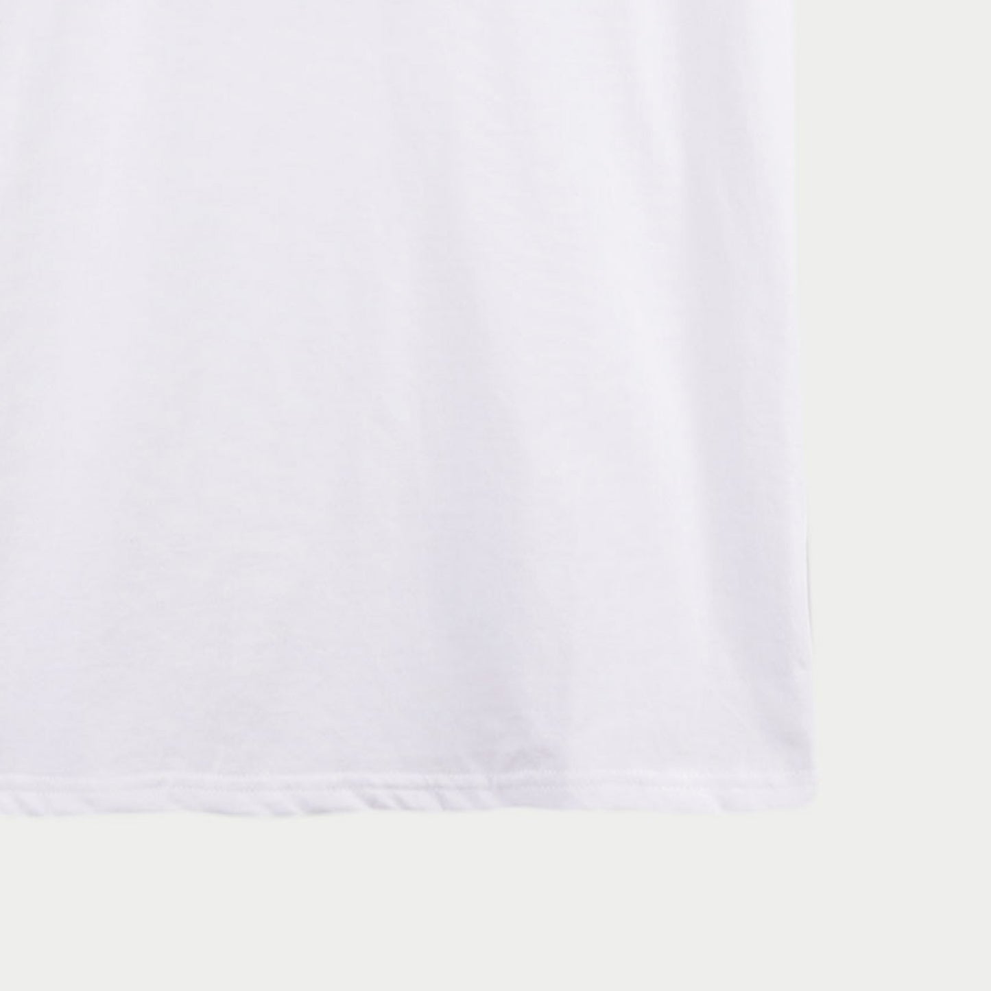 RRJ Men's Basic Tees Semibody Fitting 177473-U (White)