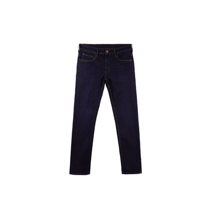Stylistic Mr. Lee Men's Basic Denim Pants Super Skinny Mid Waist 177702-U (Dark Shade)