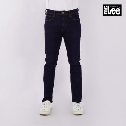 Stylistic Mr. Lee Men's Basic Denim Pants Super Skinny Mid Waist 177702-U (Dark Shade)