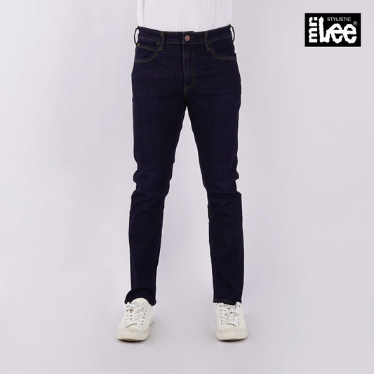 Stylistic Mr. Lee Men's Basic Denim Pants Super Skinny Mid Waist 177702-U (Dark Shade)