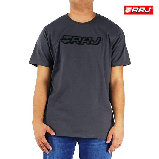 RRJ Men's Basic Tees Semibody Fitting 120712 (Dark Gray)