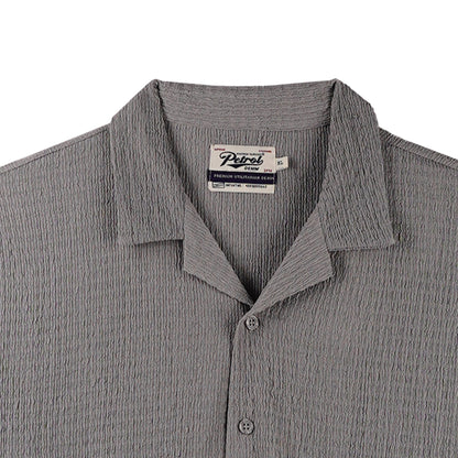 Petrol Men's Basic Woven Shirt Comfort Fitting 169267 (Gray)